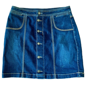 Christopher & Banks Denim Jean Skirt